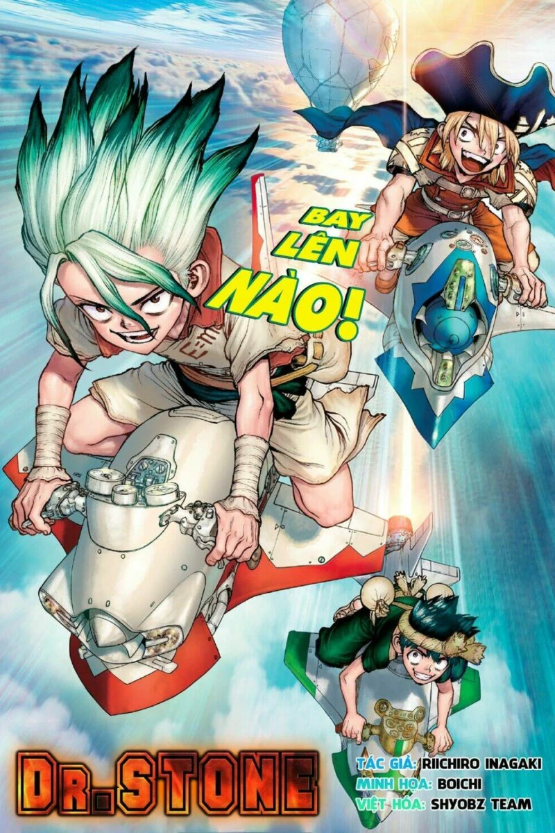 Ảnh bìa Dr.Stone - Hồi Sinh Thế Giới